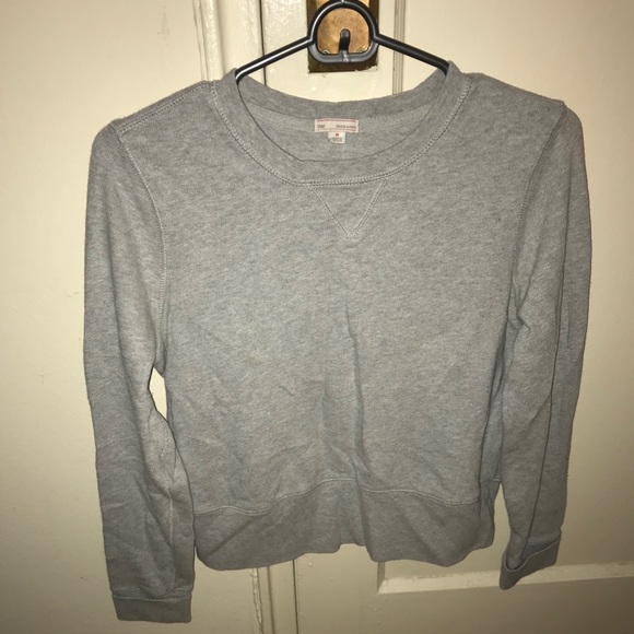 GAP Sweaters - worn, good condition, gap gray crewneck sweatshirt